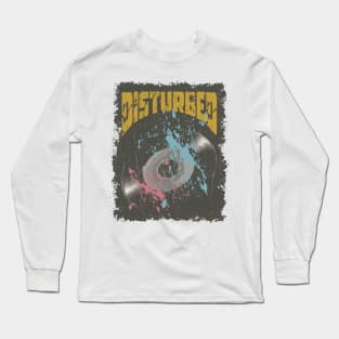 Disturbed vintage Vynil Long Sleeve T-Shirt